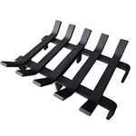 Hi-flame Log Grate Heavy Duty Solid Steel Burning Fireplace Wood Stove Firewo. Fixed Price $58.39.