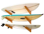 Timber Wall Rack, Holds 3 Surfboards, Wood Home Storage Mount Syste.... Fixed Price $133.70.