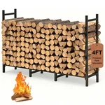 Nananardoso 4FT Firewood Rack Indoor Outdoor Heavy Duty Log Holder Stand For. Fixed Price $49.30.
