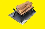 Essentially Yours Adjustable Fireplace Tray Stainless Steel Expandable Ash .... Fixed Price $45.00.
