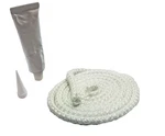 Kozi 100XL & Ksh Ash Tray Door Rope Gasket 1/2" 7' W/sealant, GKT00304. Fixed Price $15.95.
