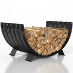 Metal Firewood Rack Outdoor Beside Pit/steel Logs Storage Indoor By Fire.... Fixed Price $36.13.