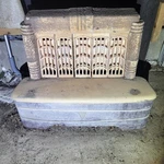 Martin Stove & Stamping Antique Fireplace Insert Propane Gas Good Shape. Fixed Price $325.00.