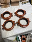 Rigid Grooved Coupling Angle Pad Fire Connector 2401 Sci 223 S5LR Lot. Fixed Price $95.00.