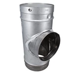 Duravent 6DLR-T 6" Round Tee And Branch With Cap. Fixed Price $499.95.