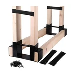 Mofeez Outdoor Firewood Log Storage Bracket Kit,fireplace H.... Fixed Price $64.59.