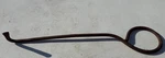 Vintage 24" Iron Handle Fireplace Hearth Wood Burner Log Poker Tool Camping. Fixed Price $19.95.