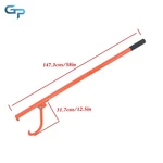 58IN Roller Tool Lifter Felled Cant Hook Logging W/ Rubber Handle Red. Fixed Price $52.03.