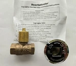 Hearthmaster Log Lighter Straight Kit (valve, Chrome Flange) Sioux Chief. Fixed Price $17.95.