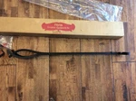 New! Vintage Pilgrim Fireplace Tool Tongs #T-1 Forged Iron 29", Wall Bracket. Fixed Price $55.00.
