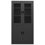 Filing Cabinet Storage Locker With Doors And Shelves Steel Vidaxl. Fixed Price $448.99.