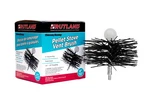 4 Inch Black Pellet Stove Brush Durable Nylon Bristles For Vent Cleaning. Fixed Price $22.39.