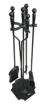 Voda Fireplace Tools Set Pieces 31.5IN Cast Iron Indoor Fireside.... Fixed Price $44.00.