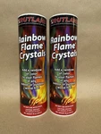 (2 Pack) Rutland Rainbow Flame Crystals, Magical Multi-colored Fire, Lbs Total. Fixed Price $23.99.