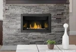 Napoleon Ascent Inch Linear Gas Fireplace, BL36NTEA-1, Scratch & Dent. Fixed Price $2429.00.
