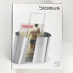 Blomus Stainless Steel Minimalist Magazine Rack Holder Modern Office Living Room. Fixed Price $50.00.