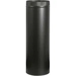 (1)-IMPERIAL Black 5" X 24" Ga Furnace Heat Stove Pipe Mfg BM0110. Fixed Price $46.89.