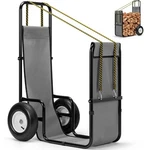 Firewood Log Cart Carrier With Rubber Wheels X-large 300LBS Mover Hauler. Fixed Price $69.96.