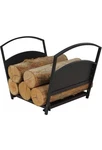 Beauty Fireplace Log Holder Folding Firewood Rack,stacking Rack,storage. Fixed Price $21.99.