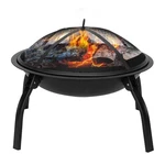 22" Folding Outdoor Metal Fire Pit Backyard Patio Garden Bowl Heater Us. Fixed Price $37.95.