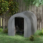 Outsunny 6 X 8FT Outdoor Storage Shed, Waterproof Heavy Duty Portable. Fixed Price $134.99.