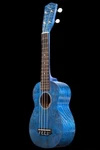 Ohana Model SK-15W Blue Soprano All Willow Wood Ukulele With Gig Bag Blem. Fixed Price $99.95.