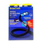Brasscraft Black Procoat Gas Installation Kit For Log Fireplaces Heaters. Fixed Price $11.99.