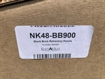 Kozy Heat Black Brick Refractory Panels - NK48BB900. Fixed Price $150.00.