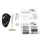 Quakehold! RW.CTW.B.1 Cart-to-wall Strap,black 12C841. Fixed Price $19.99.