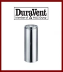 Duravent 6" Duratech Pipe Stainless Steel Length #6DT-06SS New!. Fixed Price $81.99.