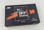 Interactive Dry 4 Brushes Set AK-9300. Fixed Price $39.99.