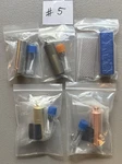 Maratac Countycomm Copper Brass Titanium Xl Peanut Lighter Lot Blue Match Box. Fixed Price $149.00.