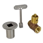 Hearthmaster Straight Log Lighter Gas Kit (valve, Brushed Nickel Flange. Fixed Price $34.52.