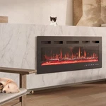 40'' 50'' 60'' Electric Fireplace Wall Insert /recessed/free Standing Heater New. Fixed Price $122.00.