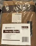Inno Stage / Chocomelly Waxed Canvas Carrier Firewood Log Tote Bag. Fixed Price $33.03.