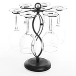 Mygift Scrollwork Black Metal Tabletop Stemware Storage Rack Wine Glass Holder. Fixed Price $24.99.