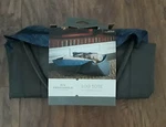 Canvas Log Carrier Bag,waxed Durable Wood Tote,fireplace Threshold 36"L X23 1/4". Fixed Price $11.49.