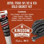Jotul F500 Oslo Gasket Kit W Cement *free Shipping*. Fixed Price $58.00.