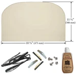Jotul F500 Oslo Wood Stove Glass Kit: 129069-AMP. Fixed Price $179.95.