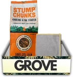 Starters For Campfires Wood Fiber 10 Min 0.3 Cu Ft By Stump Chunks Bundle. Fixed Price $39.99.