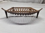 Inglenook Cast Iron Fire Grate Ext Fr 3"H Bk 14.5"W 10"W. Fixed Price $33.59.