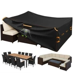 Essort Extra Large Weatherproof Outdoor Furniture Cover, Heavy Duty Waterproof. Fixed Price $61.90.