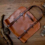 Leather Firewood Carrier,best Gift, Outdoor/indoor Carrier,handmade. Fixed Price $99.00.