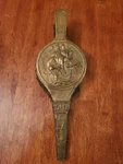 Vintage Wood Hearth Fire Place Starter Air Blower Handheld Fan Ship. Fixed Price $60.00.