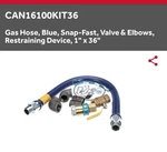 1 Inch X 36 Dormont Gas Hose Kit.. Fixed Price $450.00.