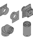 Empire DVVK4TSP Direct Vent Fireplace Kit DVVK-4TSP-1. Fixed Price $199.88.