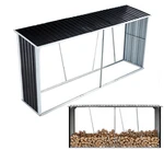 Firewood Rack Log Holder Stand Shed With Roof Storage For Backyard Patio. Fixed Price $179.99.
