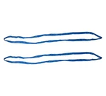 (2 Pack) Round Sling 20' Blue 21200# Vertical 17000 Choker 42400 Basket. Fixed Price $184.49.