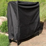 4 Ft Heavy-duty Polyester Firewood Log Rack Cover Black By Sunnydaze. Fixed Price $43.95.