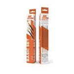 Ak Brushes Basic Set New. Fixed Price $17.99.